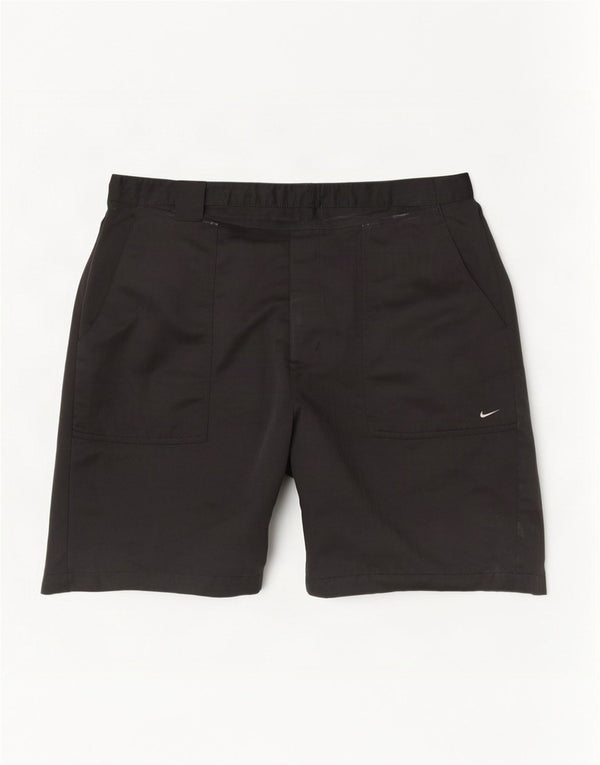 Męskie spodenki chino Nike W38 XL, czarny poliester