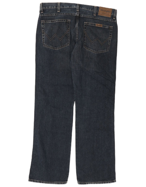 Męskie jeansy Bootcut Wrangler W34 L32 Niebieskie, bawełniane