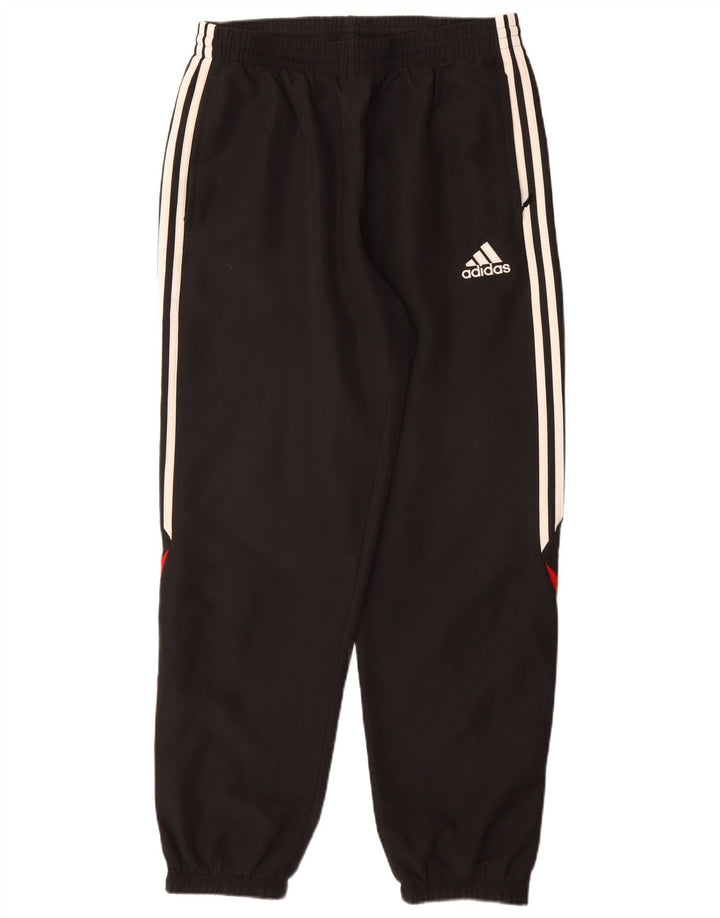 Męskie spodnie dresowe ADIDAS Joggers UK 42/44, duży czarny poliester