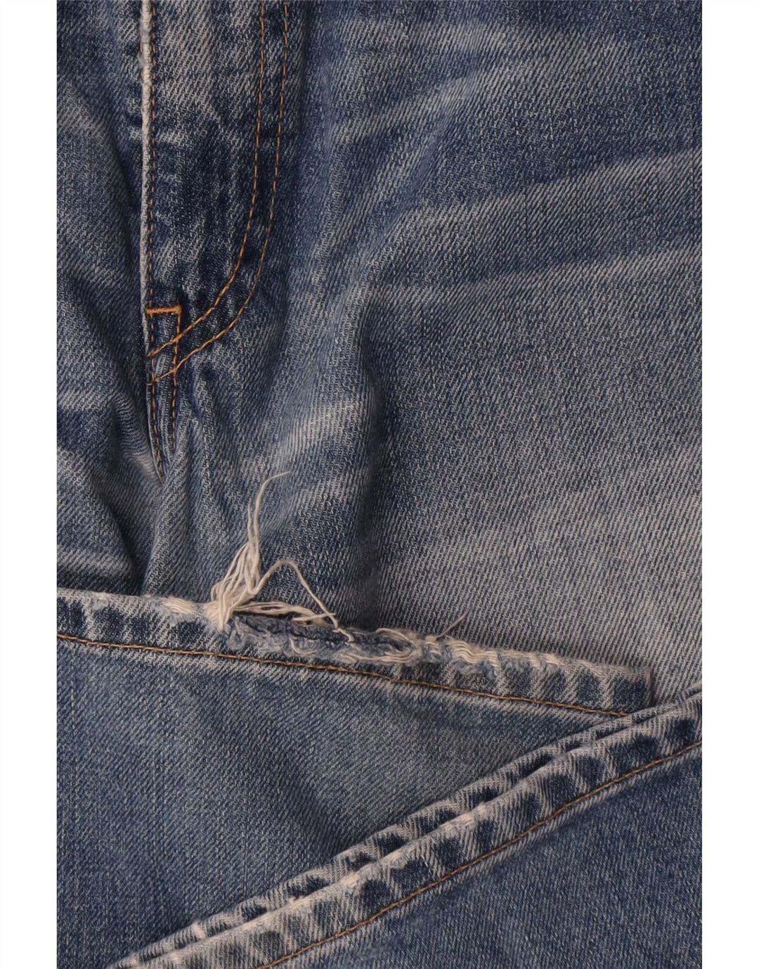 Damskie jeansy Levi's 516 Bootcut W31 L34 Niebieska bawełna