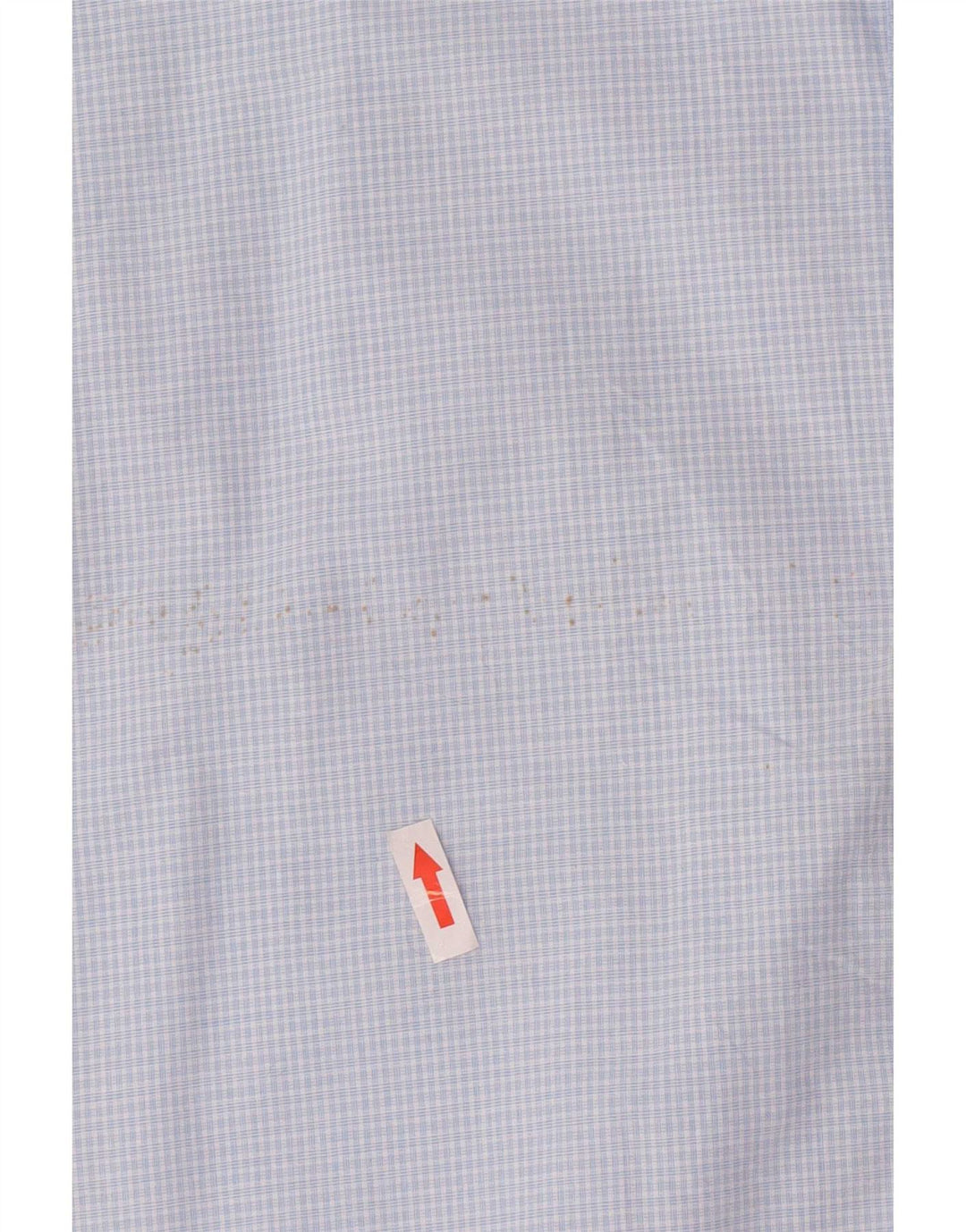 Męska koszula z krótkim rękawem Chaps Easy Care XL w niebieską kratkę, bawełniana