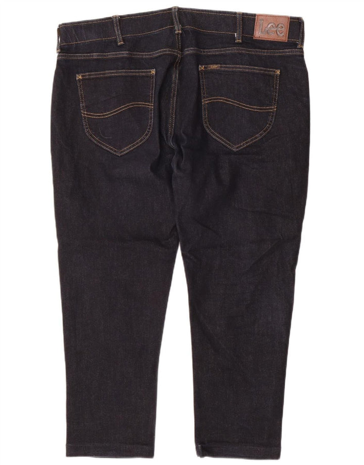 Męskie jeansy Lee Straight Tapered W38 L26 granatowe
