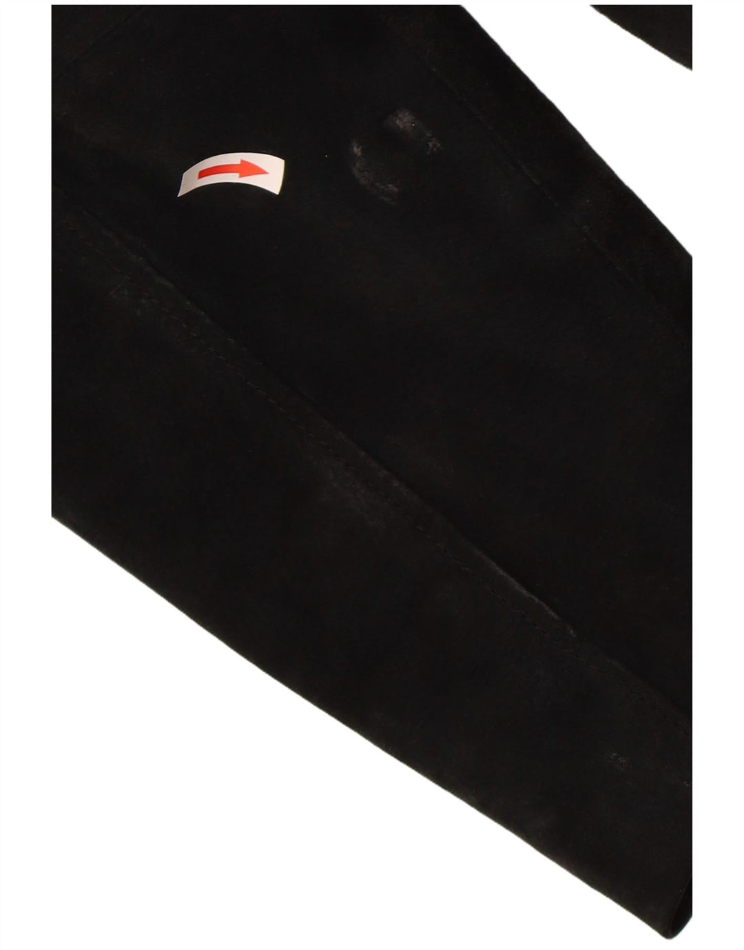 Zamszowy płaszcz wiatrówka męska Ben Sherman UK 38, średnia czarna skóra