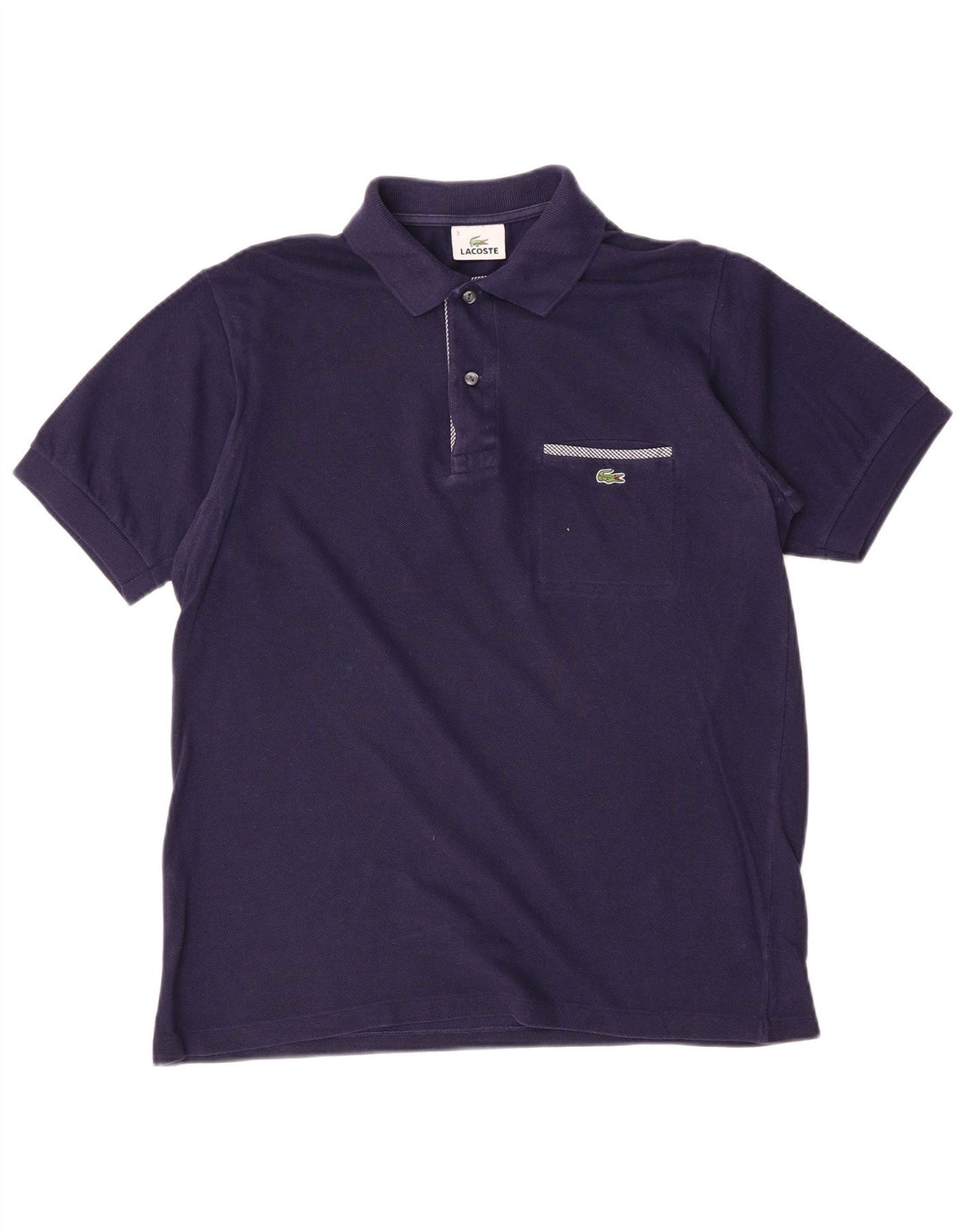 Męska koszulka polo Lacoste, rozmiar 3, mała, granatowa, bawełniana