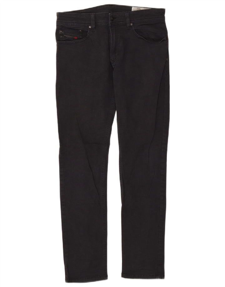 Diesel Damskie Thavar-XP-A Slim Skinny Jeans W29 L30 Czarna bawełna