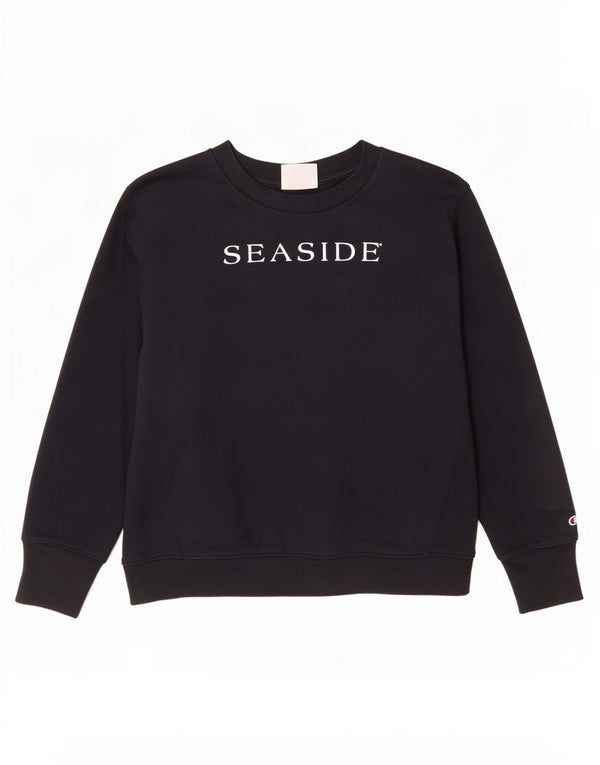 Damska bluza Champion Seaside Graphic Jumper UK 18 XL Granatowa