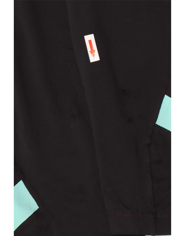 Damskie legginsy Capri Fila UK 12 w kolorze średniej czerni