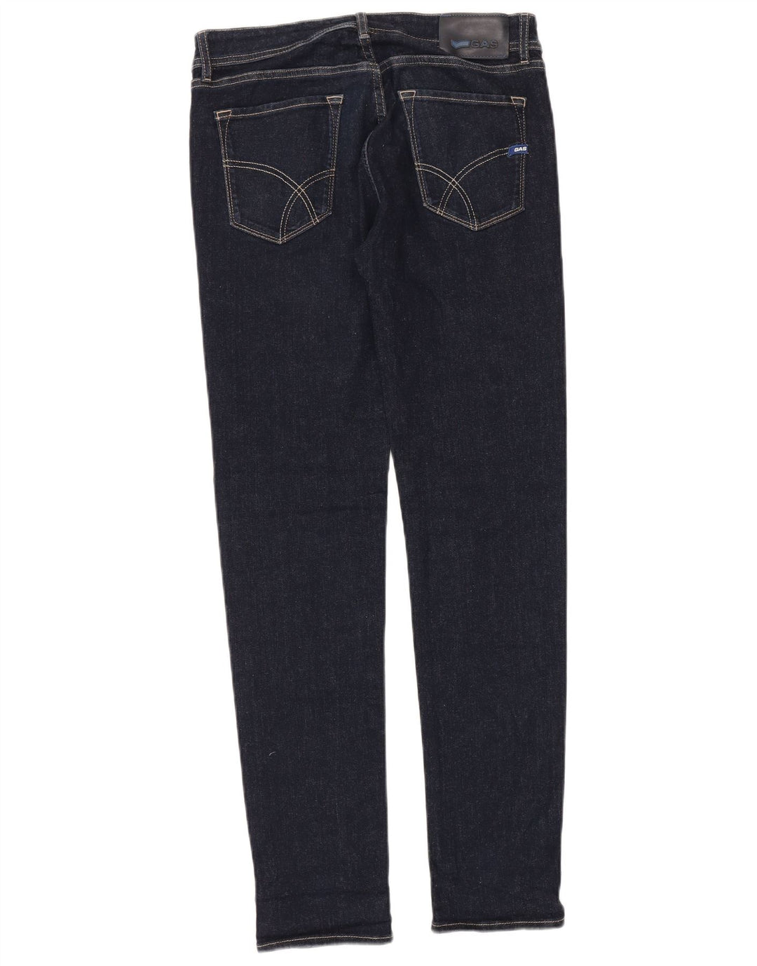 Damskie jeansy skinny Gas W32 L32 Granatowa bawełna