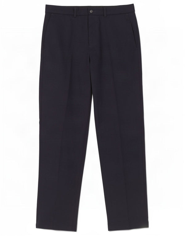 Damskie spodnie garniturowe Marks & Spencer W32 L33 Granatowo-wełniane