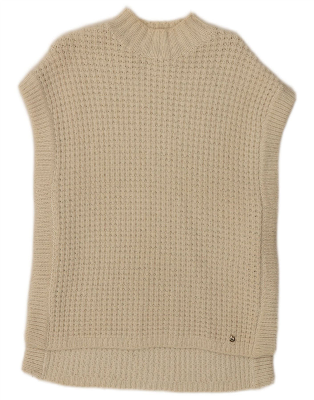 Damski sweter Ted Baker z długim rękawem i golfem, rozmiar 1 XS, beżowy