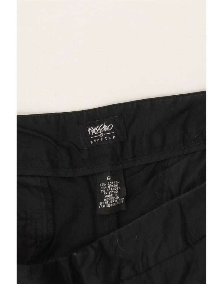 MOSSIMO Womens Chino Shorts US 6 Medium W28  Black Cotton Vintage Mossimo and Second-Hand Mossimo from Messina Hembry 