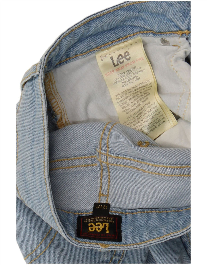 Dżinsy dziewczęce LEE Slim 12-13 lat W28 L28 Niebieska bawełna