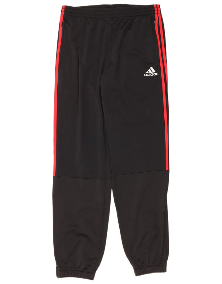 Adidas Mens Tracksuit Trousers Joggers Large  Black Polyester