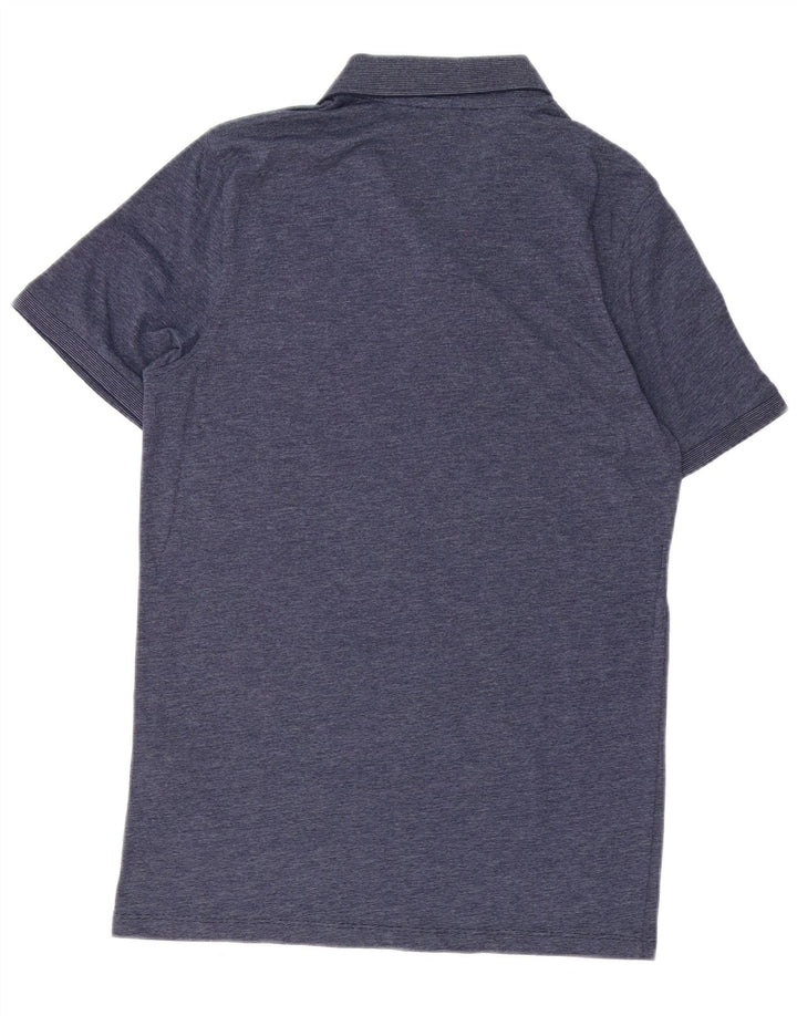 Męska koszulka polo Jack & Jones z grafiką, średnia, granatowa, bawełniana w cętki