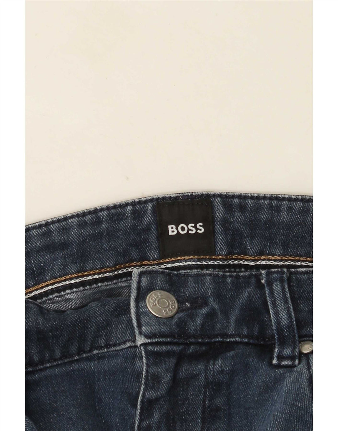 Męskie dżinsy Hugo Boss W32 L30 granatowe