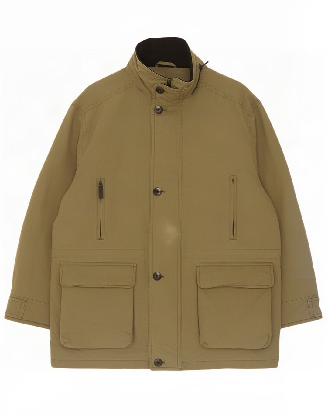 Marks & Spencer Męska kurtka wiatrówka UK 44/46 XL, bawełna khaki