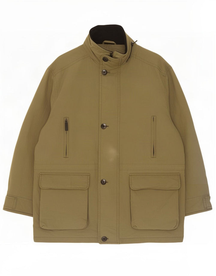 Marks & Spencer Męska kurtka wiatrówka UK 44/46 XL, bawełna khaki