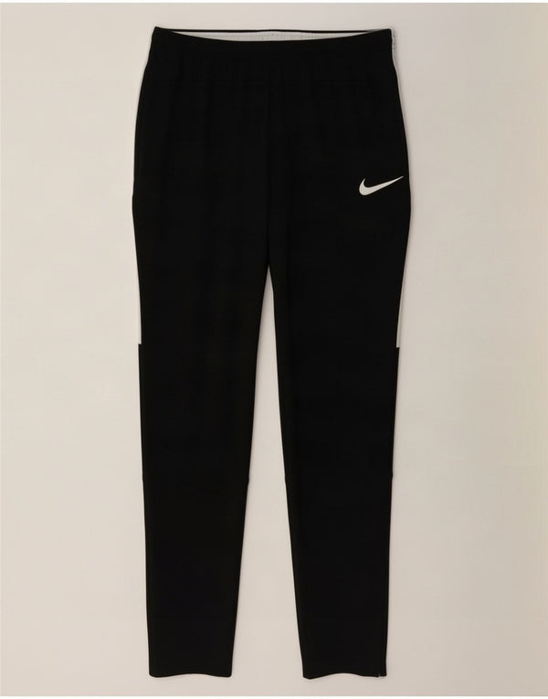 Męskie spodnie dresowe Nike Dri Fit, poliester w kolorze średniej czarnej kolorystyki