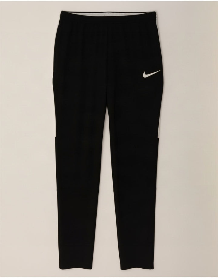 Męskie spodnie dresowe Nike Dri Fit, poliester w kolorze średniej czarnej kolorystyki
