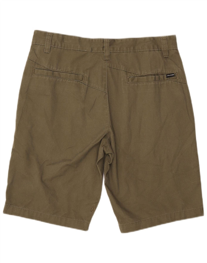 Męskie spodenki chino VOLCOM W32, średni khaki, poliester