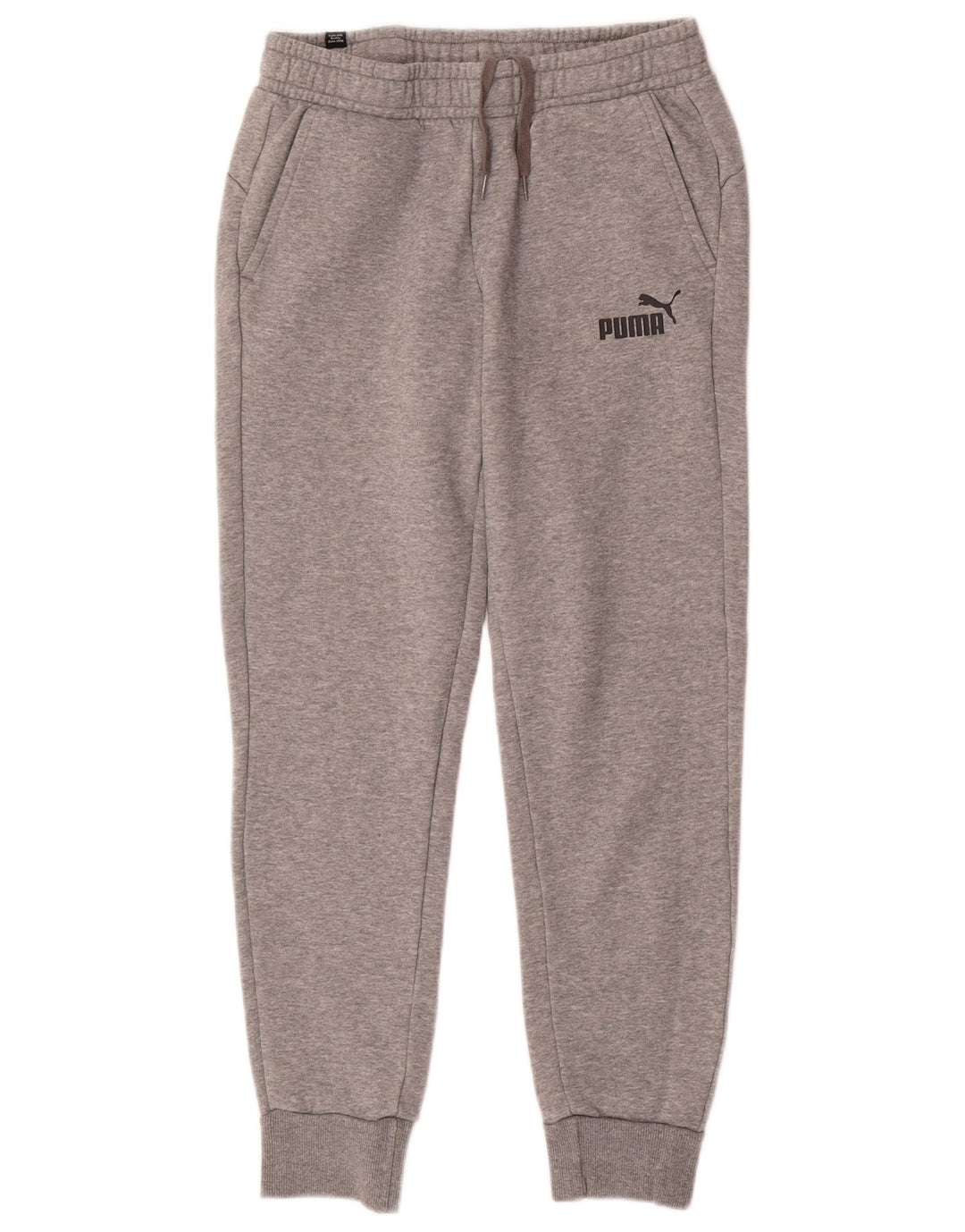 Męskie spodnie dresowe Puma Joggers średnioszare nakrapiane