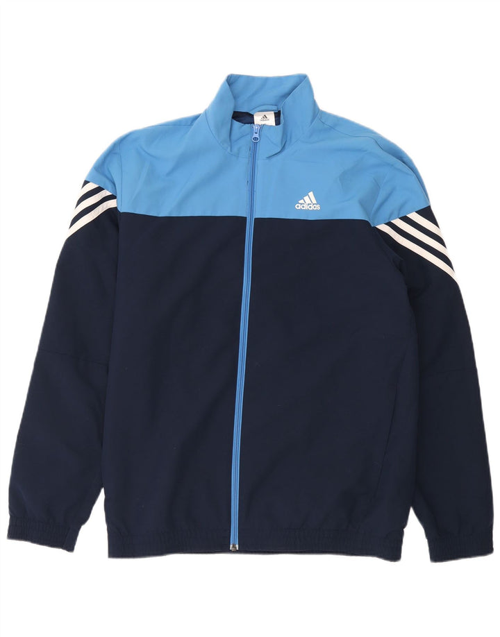 Adidas Męska bluza dresowa Top Jacket UK 36/38 Mały granatowy blok kolorów