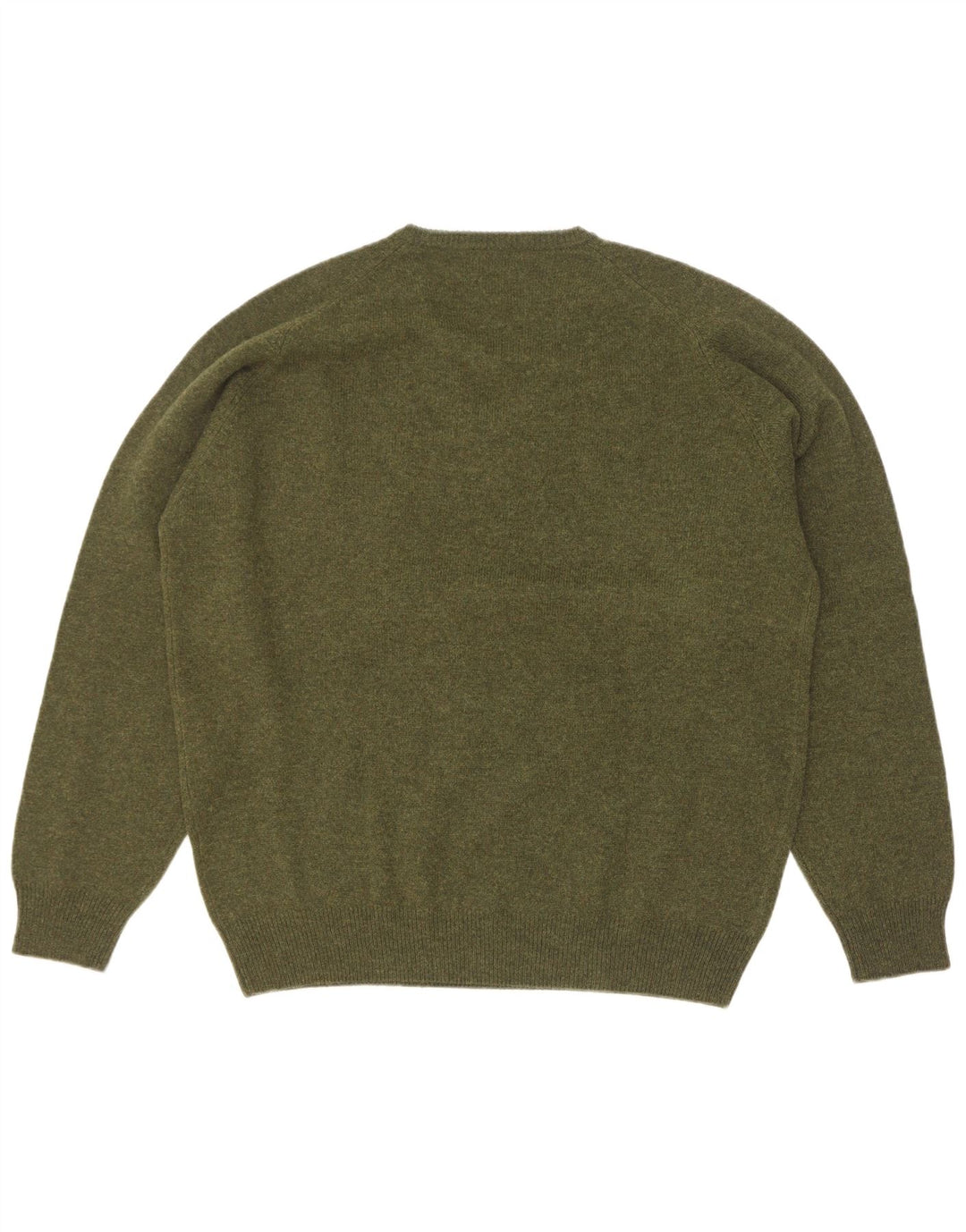 Męski sweter Kappa z dekoltem w kształcie litery V, 2XL, z dziewiczej wełny khaki