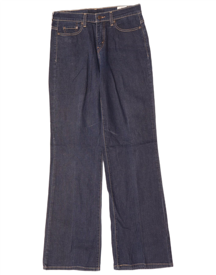Damskie jeansy Bootcut LEVI'S US 8 Medium W30 L33 Granatowa bawełna