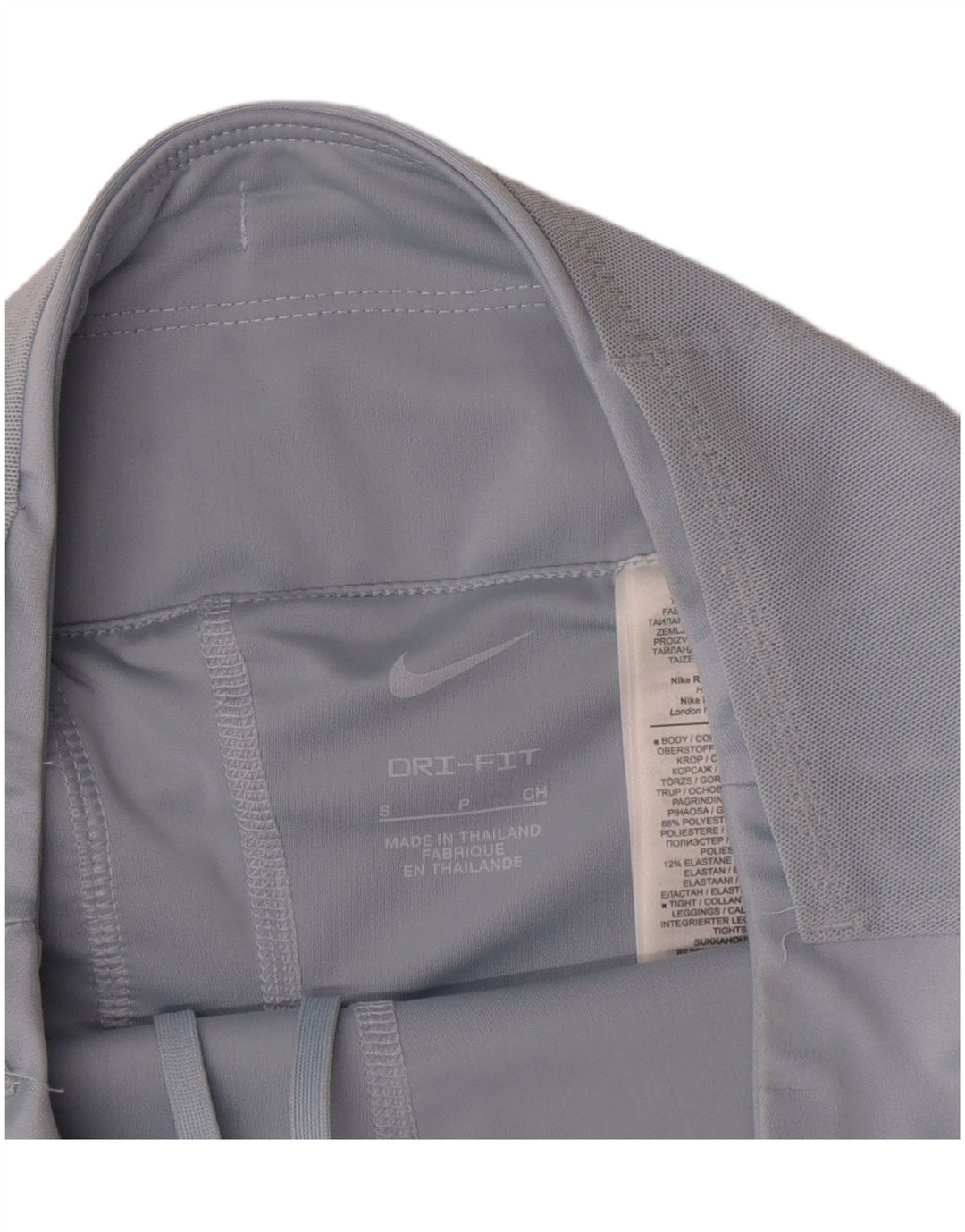 Damskie spodenki sportowe Nike Dri Fit UK 10, małe, niebieskie, poliestrowe