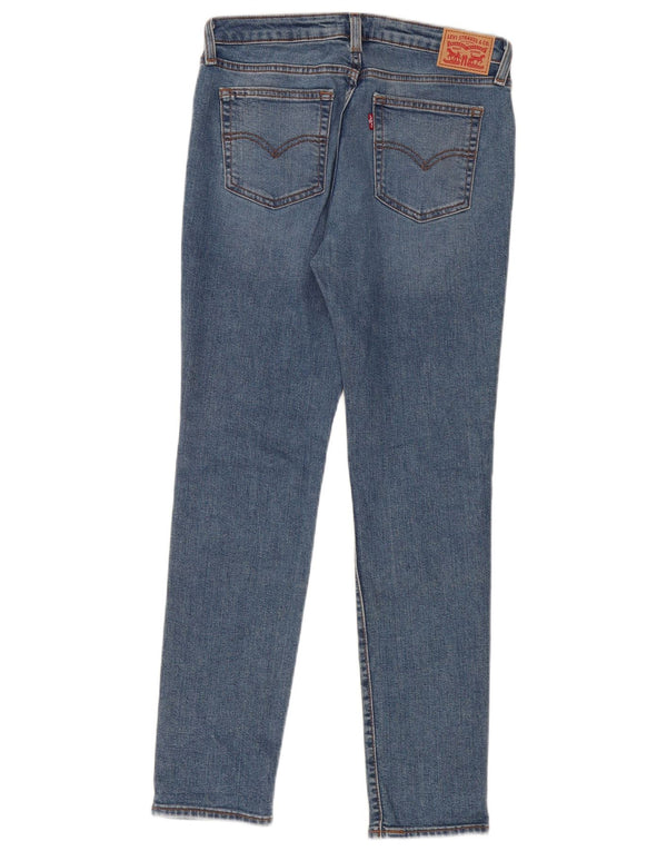Damskie jeansy Levi's Super Low Skinny W28 L30 Niebieskie bawełniane