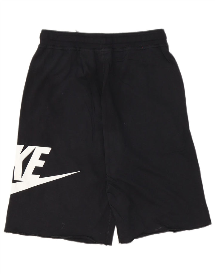 Męskie spodenki sportowe NIKE z grafiką XL, czarne, bawełniane