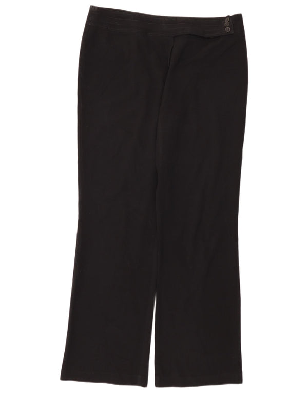 Spodnie damskie Marks & Spencer o luźnym kroju UK 16, duże, W36 L33, czarne