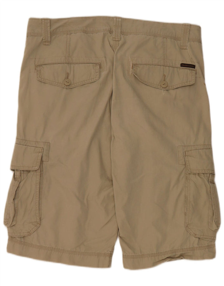 Męskie spodenki cargo Marlboro Classics W34, duże, bawełniane w kolorze khaki