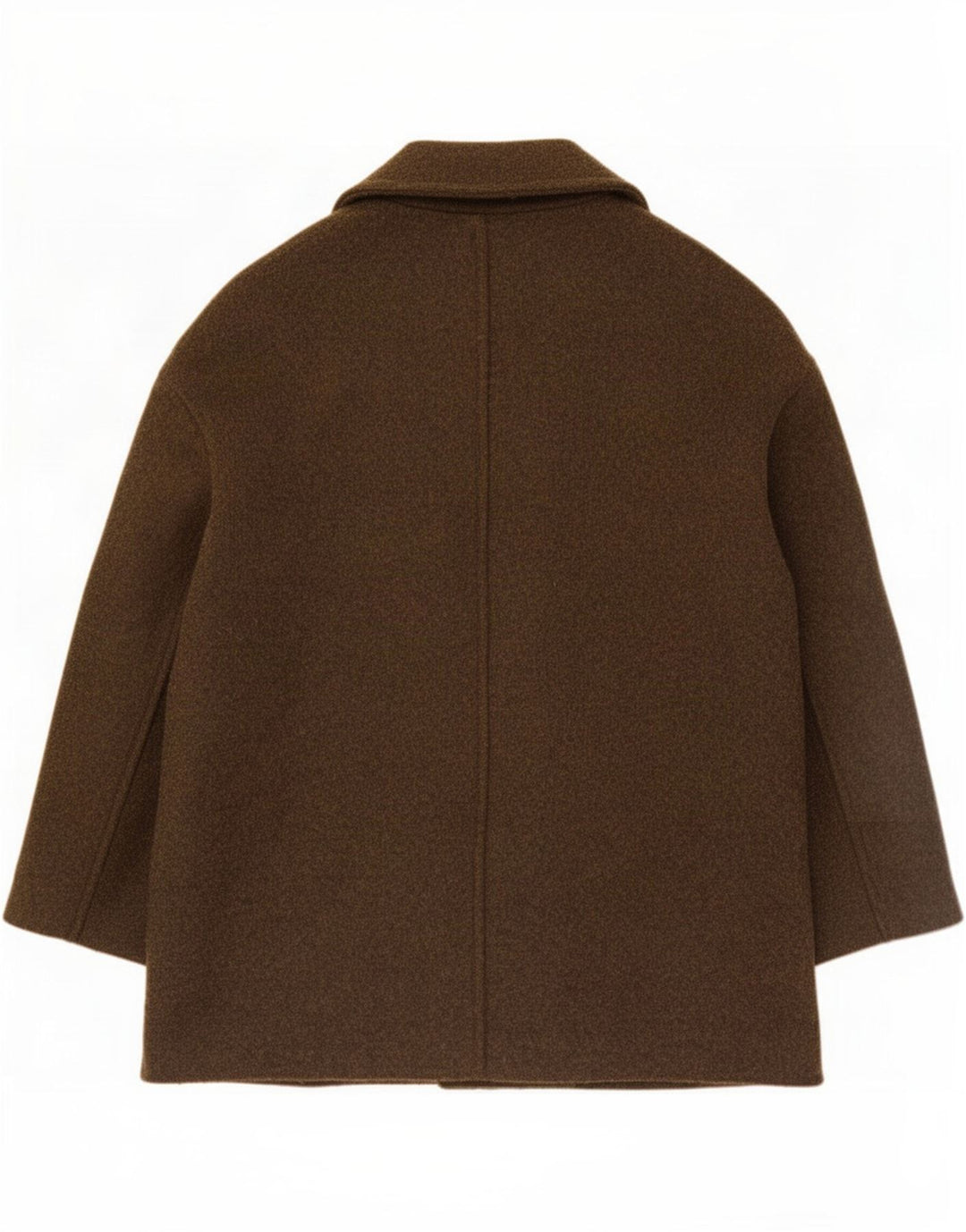 Damski płaszcz oversize Fat Face UK 18 XL, wełna khaki