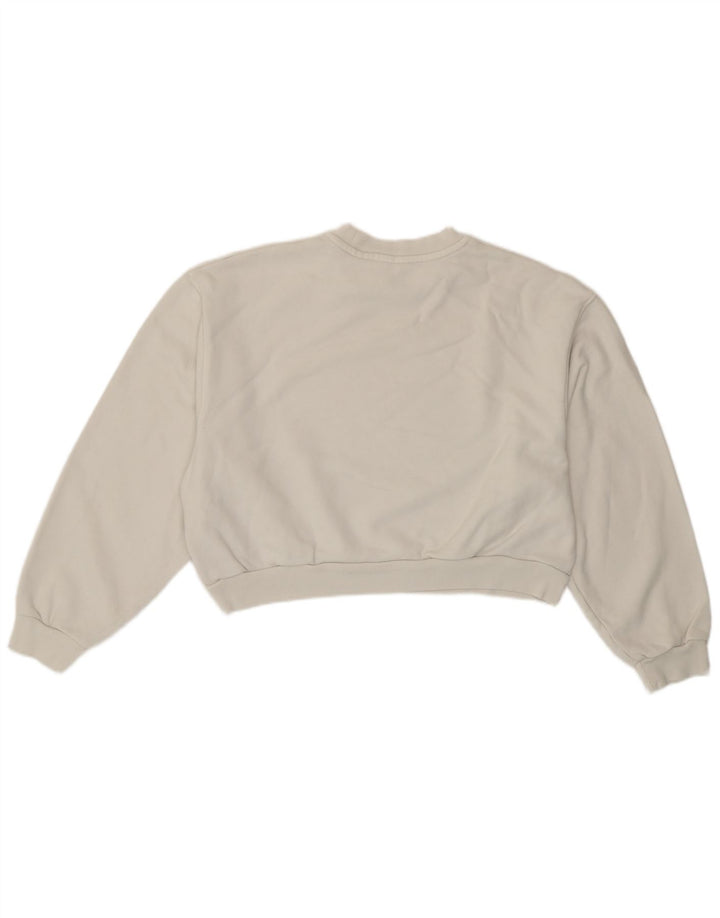Damska bluza Levi's Crop Graphic Oversize UK 10 Small White