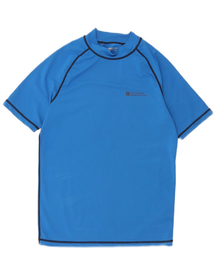 Męski t-shirt Mountain Warehouse, mały, niebieski nylon