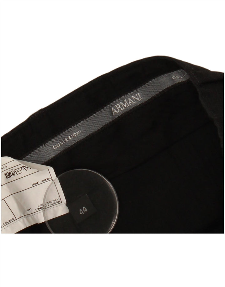 Spodnie męskie ARMANI Straight Chino IT 44 XS W29 L30 Szara wełna