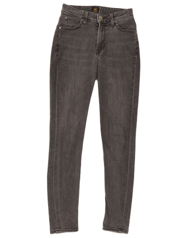 Damskie jeansy Lee Ivy Skinny W26 L31 Szara bawełna