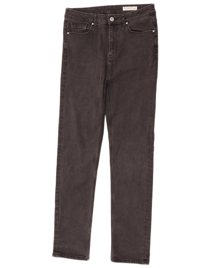 Marks & Spencer Damskie Sienna Straight Jeans UK 12 Medium W30 L30 Czarny