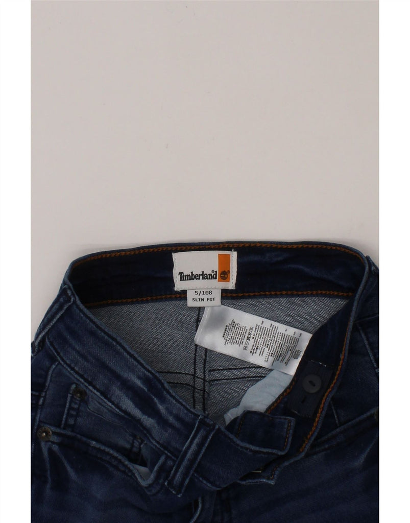 TIMBERLAND Boys Slim Jeans 4-5 Years W22 L17 Blue Cotton Vintage Timberland and Second-Hand Timberland from Messina Hembry 