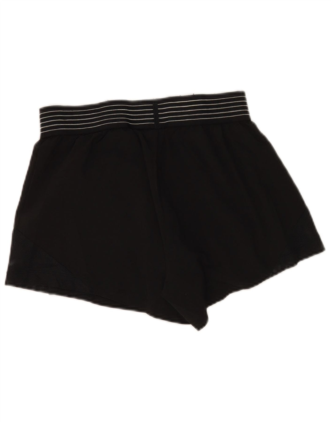 Damskie spodenki sportowe Nike Dri Fit UK 8, małe, czarne, poliestrowe