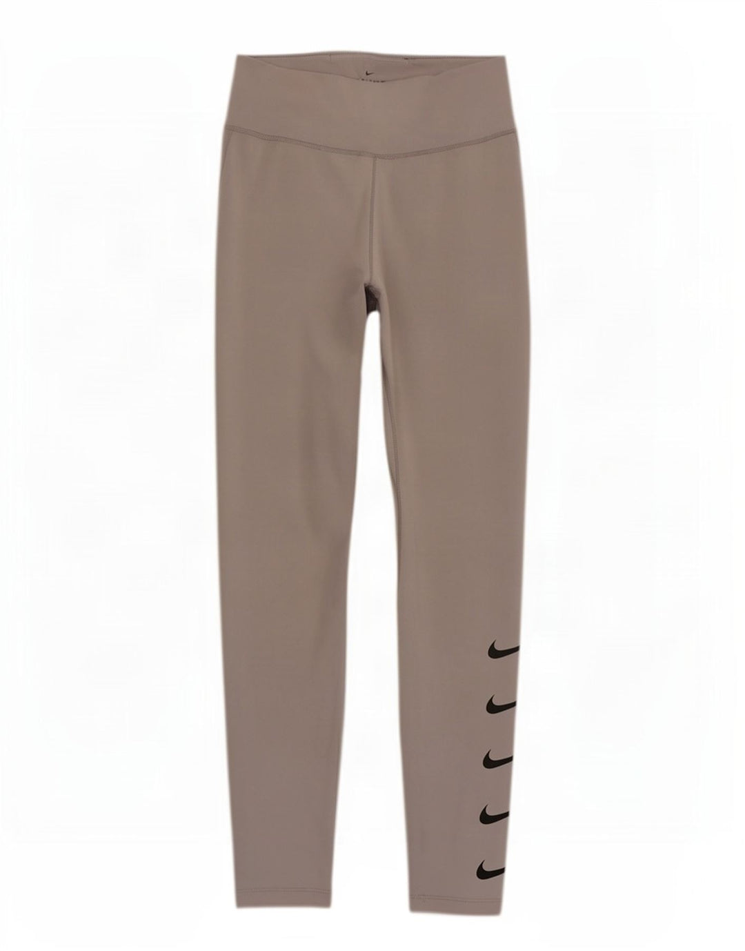 Damskie legginsy Nike Dri Fit Graphic UK 12, średnioszary, poliestrowy
