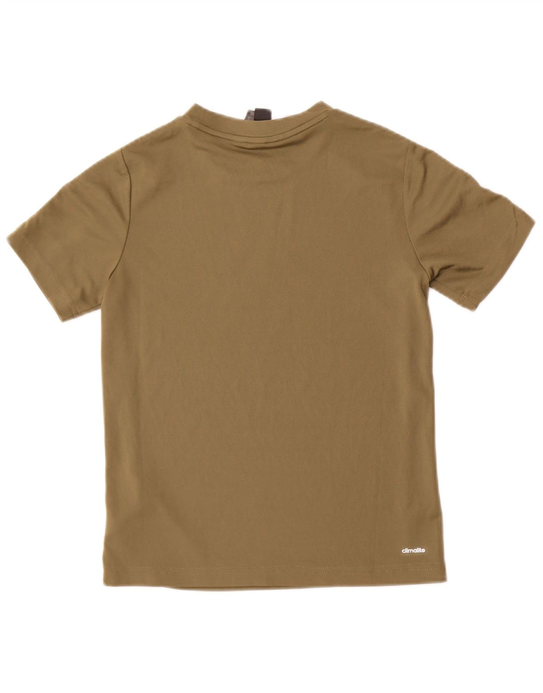 Adidas Chłopięca koszulka Climalite Top 9-10 lat Khaki Poliester