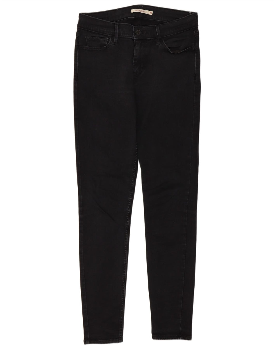Damskie jeansy Levi's 710 Super Skinny W29 L28 Czarne