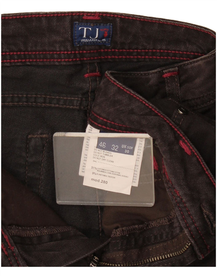 Dżinsy damskie Trussardi W30 L33 Brązowa bawełna