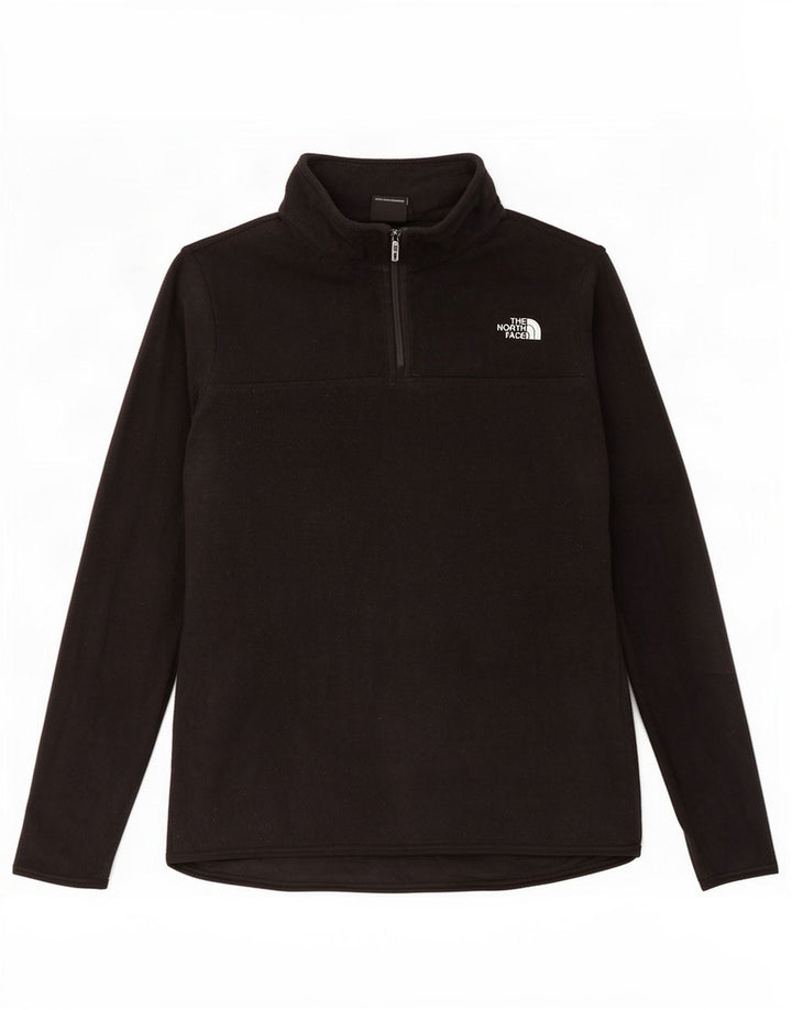 Damski sweter polarowy The North Face z zamkiem błyskawicznym, UK 10, mały, czarny poliester