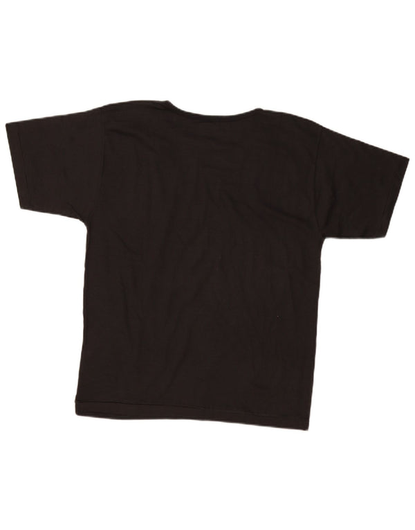 Damska koszulka z grafiką w stylu vintage Top UK 14 Medium Black