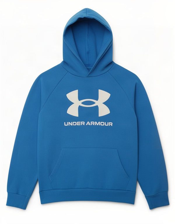 Chłopięca bluza z kapturem Under Armour o luźnym kroju, 11-12 lat, duża, niebieska