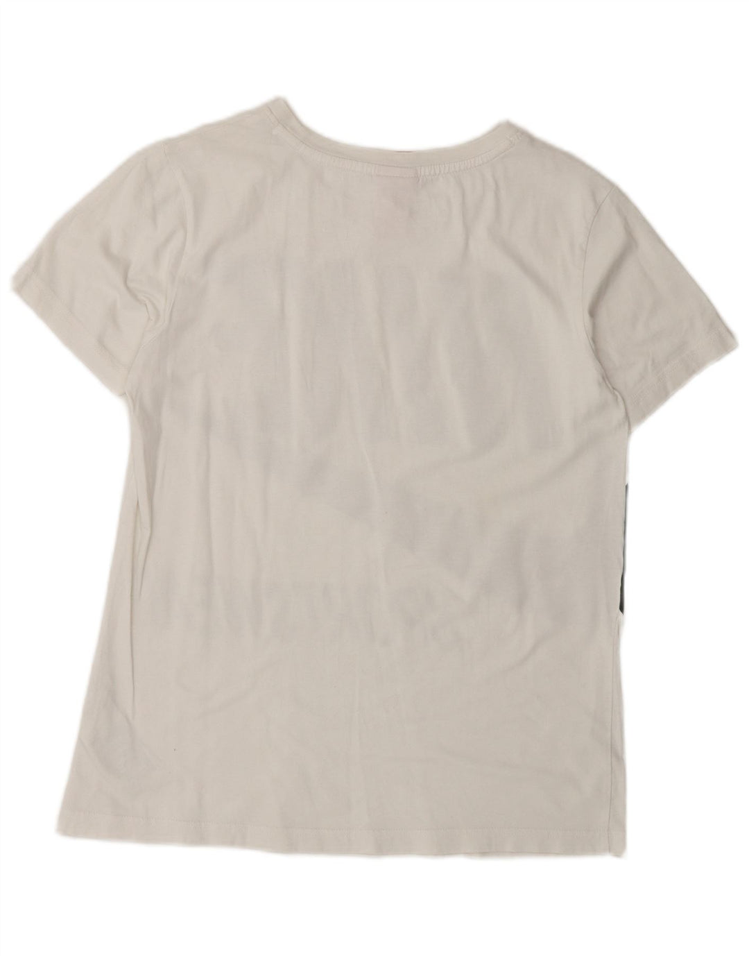 Męski T-shirt z grafiką NIKE, mały, biały, bawełniany
