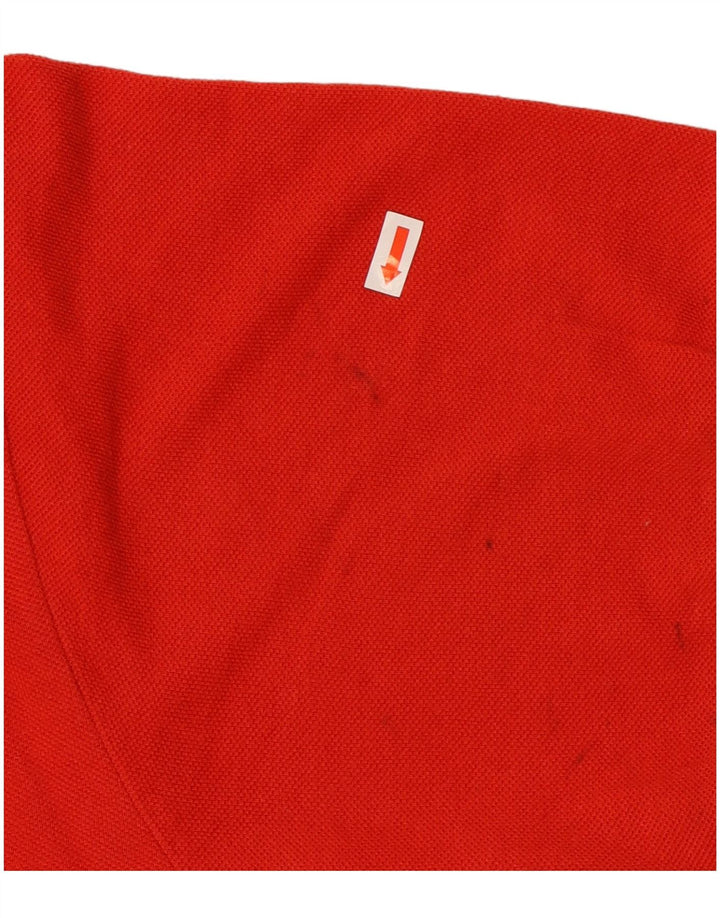 Męska koszulka polo Asics 3XL, czerwona, bawełniana